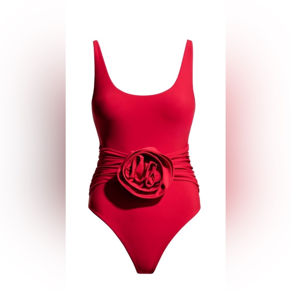Magda Butrym for H&M Red One Piece Swimsuit